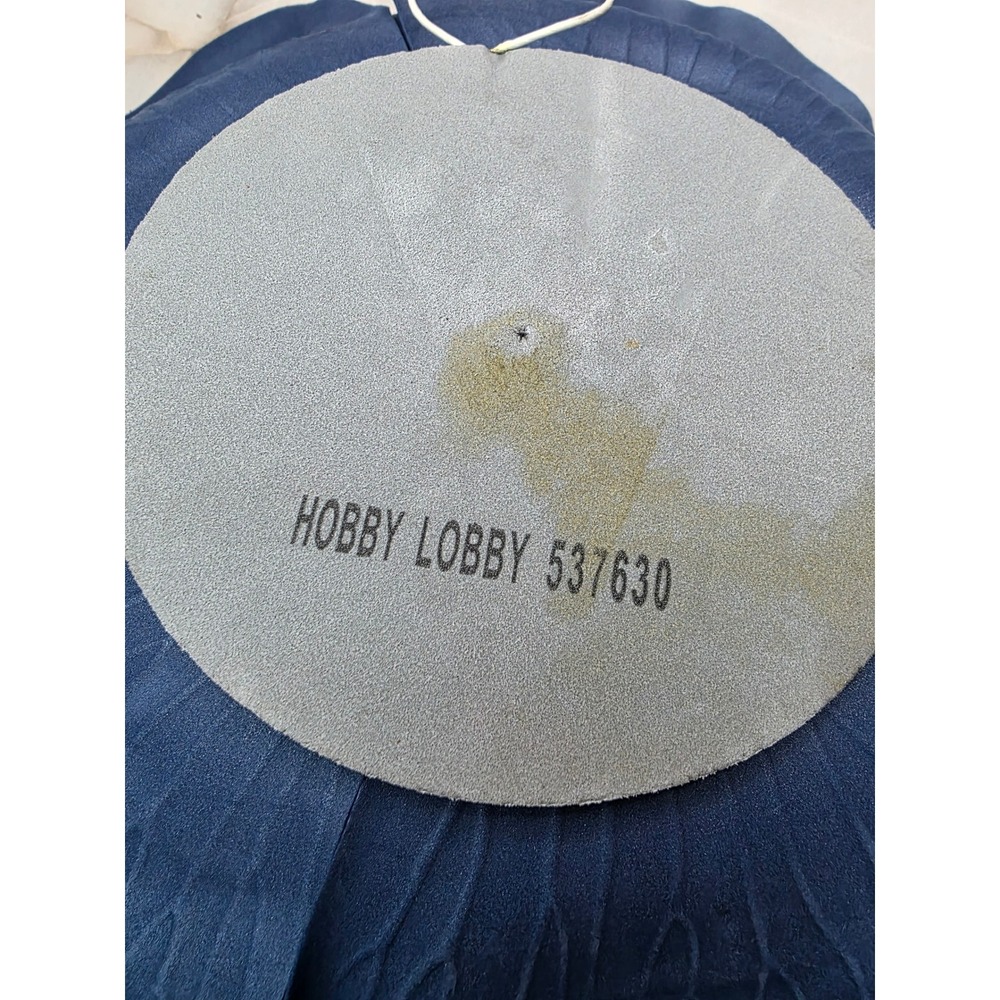 Hobby Lobby Navy Blue Foam Wall Flowers Set of 2 Large Rose Decor 510150 537630 - Picture 8 of 11
